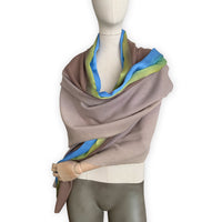 wool-cashmere-scarf-hand-painted-190x57cm-brown-otta-italy-2233