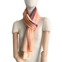 wool-cashmere-scarf-hand-painted-185x58cm-peach-otta-italy-2243