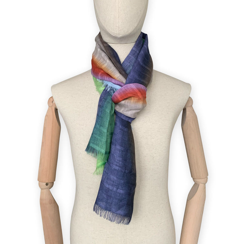 Italian deals linen scarf